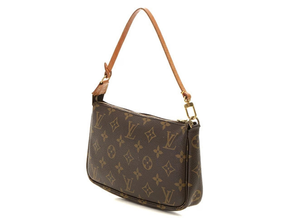 Louis Vuitton Accessoires Accessory Clutch Pochette Pouch Monogram YI Brown